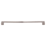Top Knobs Holland 12 Inch Center to Center Handle Cabinet Pull from the Mercer Series - 10 Pack Brushed Satin Nickel