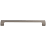 Top Knobs Holland 12 Inch Center to Center Handle Appliance Pull from the Mercer Series Ash Gray