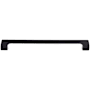 Top Knobs Holland 12 Inch Center to Center Handle Appliance Pull from the Mercer Series Black