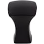 Top Knobs Glacier 3/4 Inch Square Cabinet Knob from the Mercer Collection Black