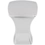 Top Knobs Glacier 3/4 Inch Square Cabinet Knob from the Mercer Collection Polished Chrome