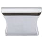 Top Knobs Glacier 1-1/2 Inch Rectangular Cabinet Knob from the Mercer Collection Polished Chrome