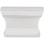 Top Knobs Glacier 1-1/2 Inch Long Rectangular Cabinet Knob from the Mercer Series Polished Chrome