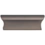 Top Knobs Glacier 2 Inch Center to Center Rectangular Cabinet Pull from the Mercer Series Ash Gray
