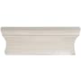 Top Knobs Glacier 2 Inch Center to Center Rectangular Cabinet Pull from the Mercer Series Brushed Satin Nickel