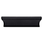 Top Knobs Glacier 3 Inch Center to Center Rectangular Cabinet Pull from the Mercer Series - 25 Pack Black