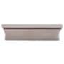 Top Knobs Glacier 3 Inch Center to Center Rectangular Cabinet Pull from the Mercer Series - 10 Pack Brushed Satin Nickel