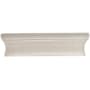 Top Knobs Glacier 3 Inch Center to Center Rectangular Cabinet Pull from the Mercer Series Brushed Satin Nickel