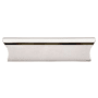 Top Knobs Glacier 3 Inch Center to Center Rectangular Cabinet Pull from the Mercer Series - 25 Pack Polished Nickel