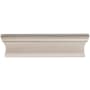Top Knobs Glacier 3 Inch Center to Center Rectangular Cabinet Pull from the Mercer Series Polished Nickel