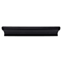 Top Knobs Glacier 5 Inch (128 mm) Center to Center Rectangular Cabinet Pull from the Mercer Series - 25 Pack Black