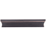 Top Knobs Glacier 5 Inch Center to Center Rectangular Cabinet Pull from the Mercer Series Umbrio