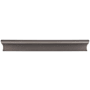 Top Knobs Glacier 6 Inch Center to Center Rectangular Cabinet Pull from the Mercer Series Ash Gray