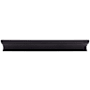 Top Knobs Glacier 6 Inch Center to Center Rectangular Cabinet Pull from the Mercer Series Black