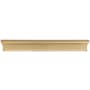 Top Knobs Glacier 6 Inch Center to Center Rectangular Cabinet Pull from the Mercer Series Honey Bronze