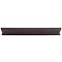 Top Knobs Glacier 6 Inch Center to Center Rectangular Cabinet Pull from the Mercer Series Sable