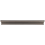 Top Knobs Glacier 8 Inch Center to Center Rectangular Cabinet Pull from the Mercer Series Ash Gray