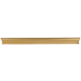 Top Knobs Glacier 9-15/16 Inch Center to Center Rectangular Cabinet Pull from the Mercer Series Honey Bronze
