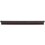 Top Knobs Glacier 9-15/16 Inch Center to Center Rectangular Cabinet Pull from the Mercer Series Sable