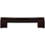 Top Knobs Flat 3-1/2 Inch Center to Center Handle Cabinet Pull from the Sanctuary Collection Oil Rubbed Bronze