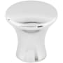 Top Knobs Oculus 7/8 Inch Mushroom Cabinet Knob from the Mercer Collection Polished Chrome