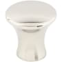 Top Knobs Oculus 7/8 Inch Mushroom Cabinet Knob from the Mercer Collection Polished Nickel