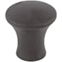 Top Knobs Oculus 7/8 Inch Mushroom Cabinet Knob from the Mercer Collection Sable