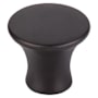 Top Knobs Oculus 1-1/8 Inch Mushroom Cabinet Knob from the Mercer Collection Sable