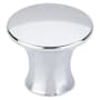 Top Knobs Oculus 1-5/16 Inch Mushroom Cabinet Knob from the Mercer Collection Polished Chrome