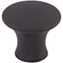 Top Knobs Oculus 1-5/16 Inch Mushroom Cabinet Knob from the Mercer Collection Sable