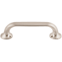 Top Knobs Oculus 3-3/4 Inch Center to Center Handle Cabinet Pull from the Mercer Series Brushed Satin Nickel