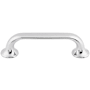 Top Knobs Oculus 3-3/4 Inch Center to Center Handle Cabinet Pull from the Mercer Series Polished Chrome