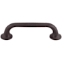 Top Knobs Oculus 3-3/4 Inch Center to Center Handle Cabinet Pull from the Mercer Series Sable