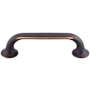 Top Knobs Oculus 3-3/4 Inch Center to Center Handle Cabinet Pull from the Mercer Series Umbrio