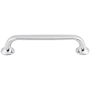 Top Knobs Oculus 5 Inch Center to Center Handle Cabinet Pull from the Mercer Series Polished Chrome