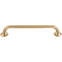 Top Knobs Oculus 6-5/16 Inch Center to Center Handle Cabinet Pull from the Mercer Series Honey Bronze