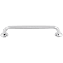 Top Knobs Oculus 6-5/16 Inch Center to Center Handle Cabinet Pull from the Mercer Series Polished Chrome