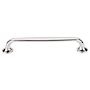 Top Knobs Oculus 6-5/16 Inch Center to Center Handle Cabinet Pull from the Mercer Series - 10 Pack Polished Nickel