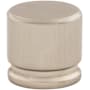 Top Knobs Oval 1-1/8 Inch Oval Cabinet Knob from the Sanctuary Collection Brushed Satin Nickel