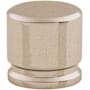 Top Knobs Oval 1-1/8 Inch Oval Cabinet Knob from the Sanctuary Collection Polished Nickel