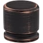 Top Knobs Oval 1-1/8 Inch Oval Cabinet Knob from the Sanctuary Collection Tuscan Bronze