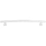 Top Knobs Arched 8 Inch Center to Center Bar Cabinet Pull from the Sanctuary Collection Polished Chrome