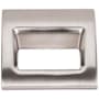 Top Knobs Tango 1-1/8 Inch Long Finger Cabinet Pull from the Mercer Series Brushed Satin Nickel
