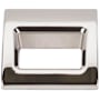 Top Knobs Tango 1-1/8 Inch Long Finger Cabinet Pull from the Mercer Series Polished Nickel