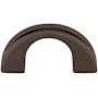 Top Knobs Tango 1-1/4 Inch Center to Center Arch Cabinet Pull from the Mercer Series Sable
