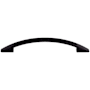 Top Knobs Tango 5-1/16 Inch Center to Center Arch Cabinet Pull from the Mercer Series Black