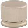 Top Knobs Oval 1-3/8 Inch Oval Cabinet Knob from the Sanctuary Collection Brushed Satin Nickel