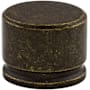 Top Knobs Oval 1-3/8 Inch Oval Cabinet Knob from the Sanctuary Collection German Bronze