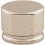 Top Knobs Oval 1-3/8 Inch Oval Cabinet Knob from the Sanctuary Collection Polished Nickel
