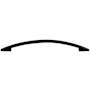 Top Knobs Tango 7-1/2 Inch Center to Center Arch Cabinet Pull from the Mercer Series Black